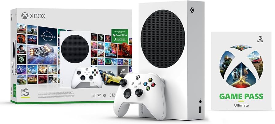 XBOX Serie S 512GB + 3 MESI di GAME PASS ULTIMATE